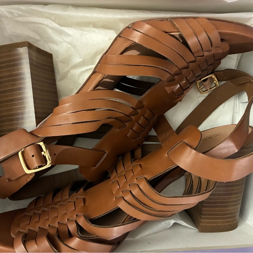 Brown Women's Thick Heels